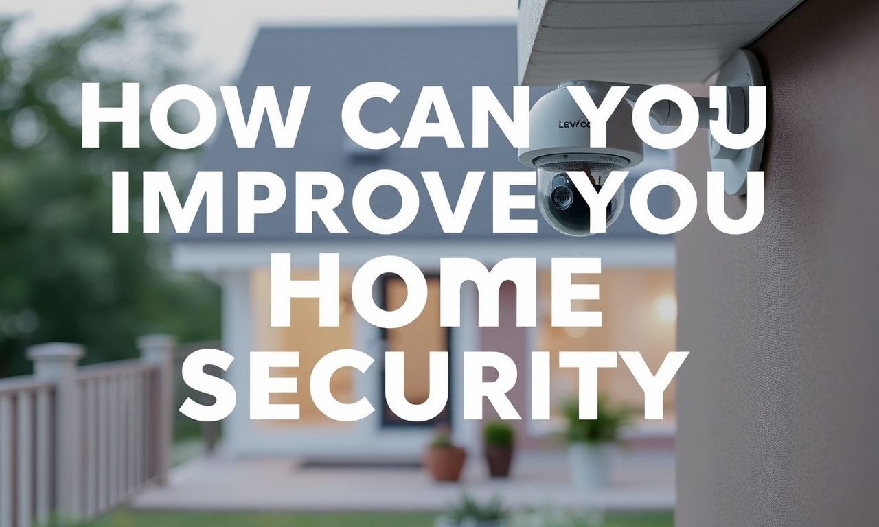Evde Güvenliğinizi Nasıl Artırabilirsiniz?