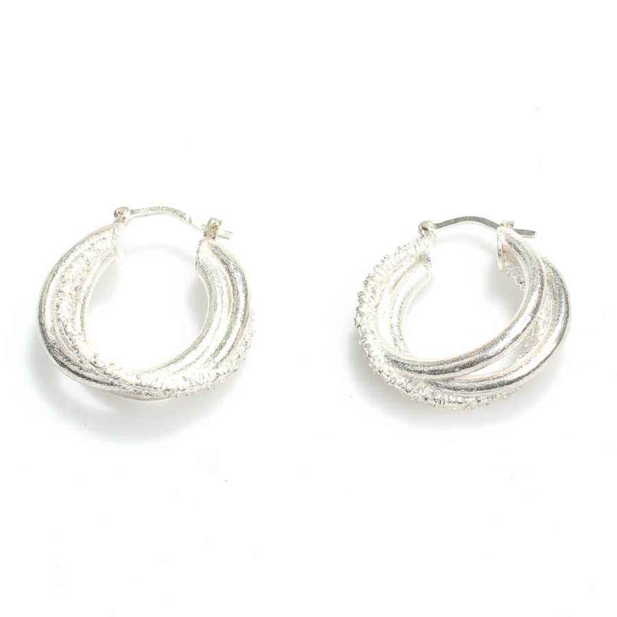 gümüş halka küpe