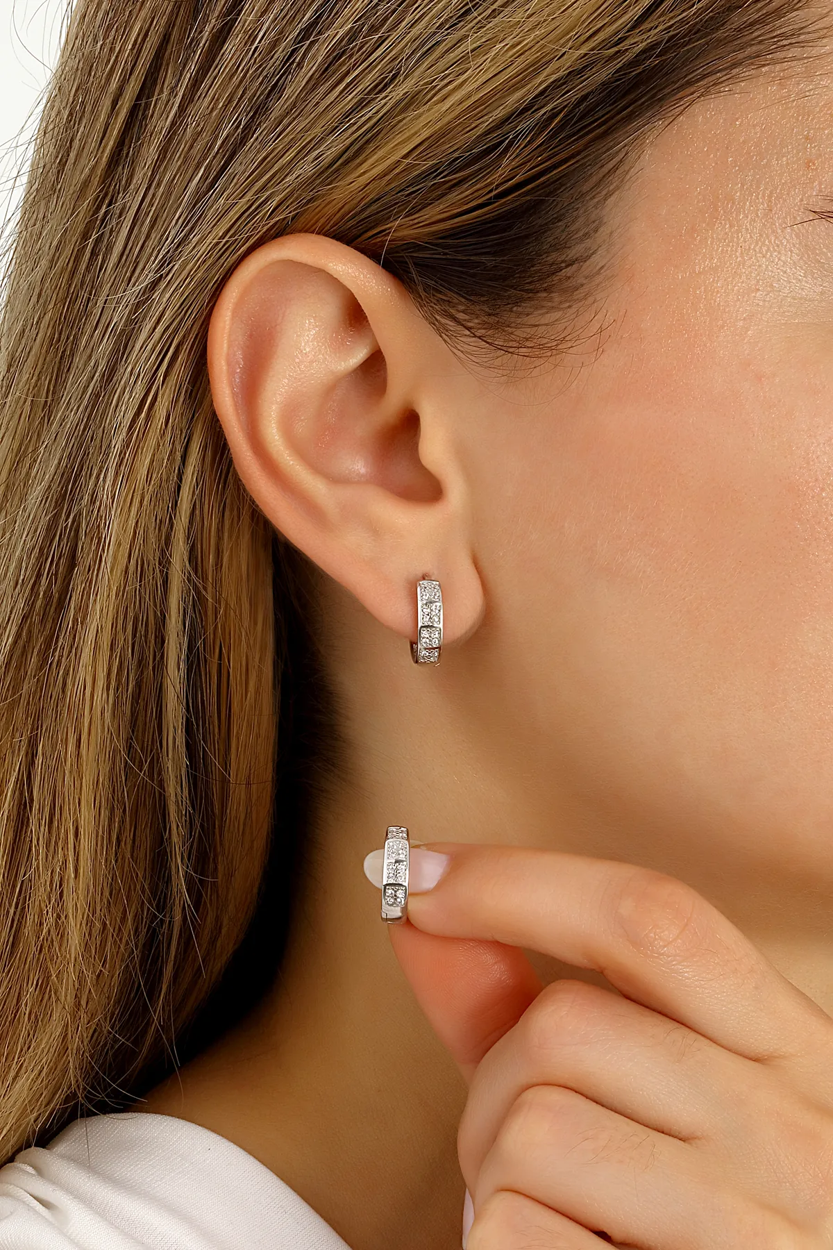 gümüş halka küpe gümüş halka küpe